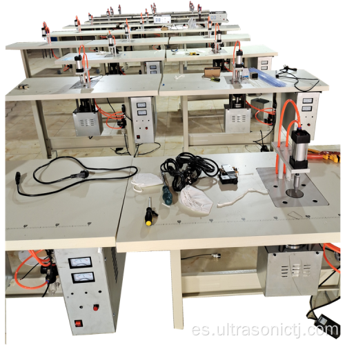 Máquina de soldadura por puntos de suministro de fábrica, máquina de soldadura ultrasónica de banda para el oído